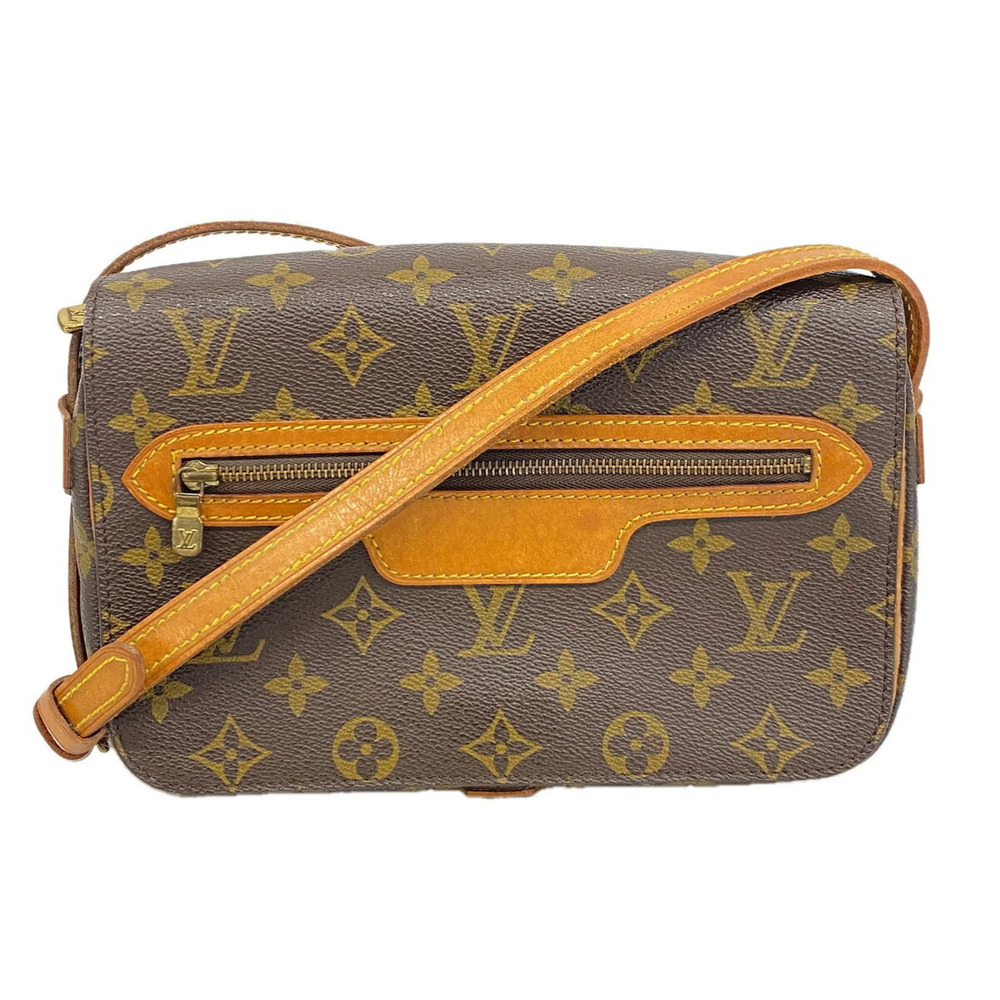 Louis Vuitton Monogram Saint Germain 24 Shoulder Bag M51210 Brown Women's